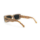 Checker Classic Black-Frame Sunglasses